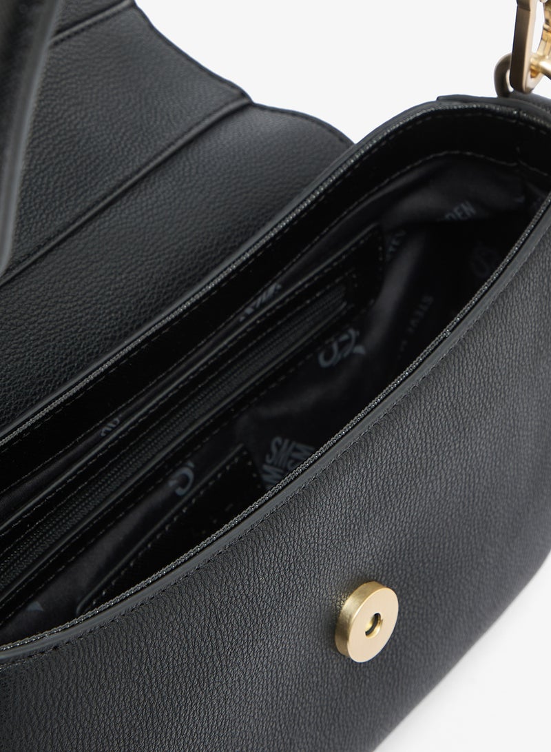 ستيف مادن حقيبة كتف صغيرة جلد صناعي بنقشة بيبل - Image 4